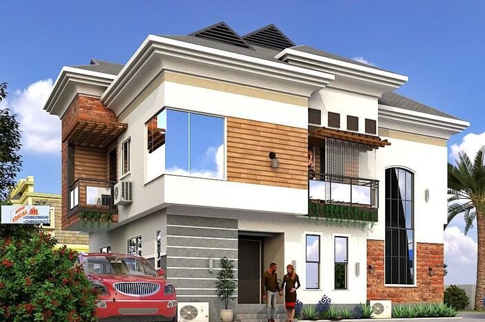 Duplex Drawing and Design for Small Plots