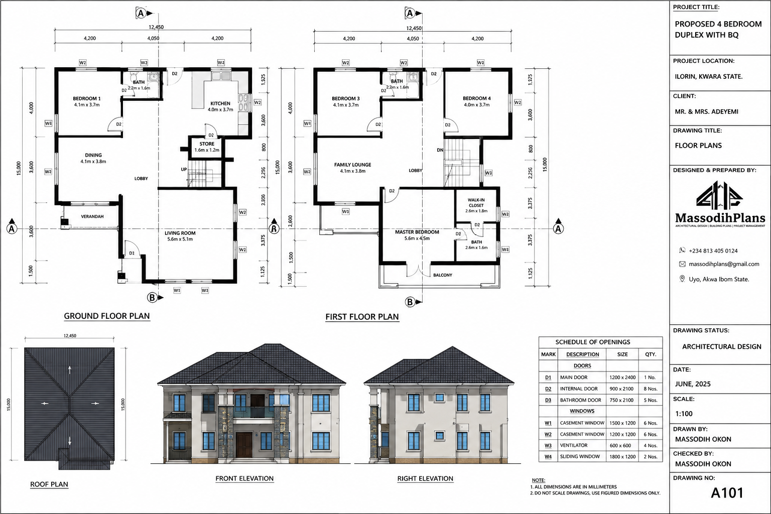 Duplex plans design