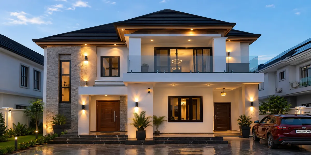 How to Practically Draw and Design a Duplex for Small Plots
