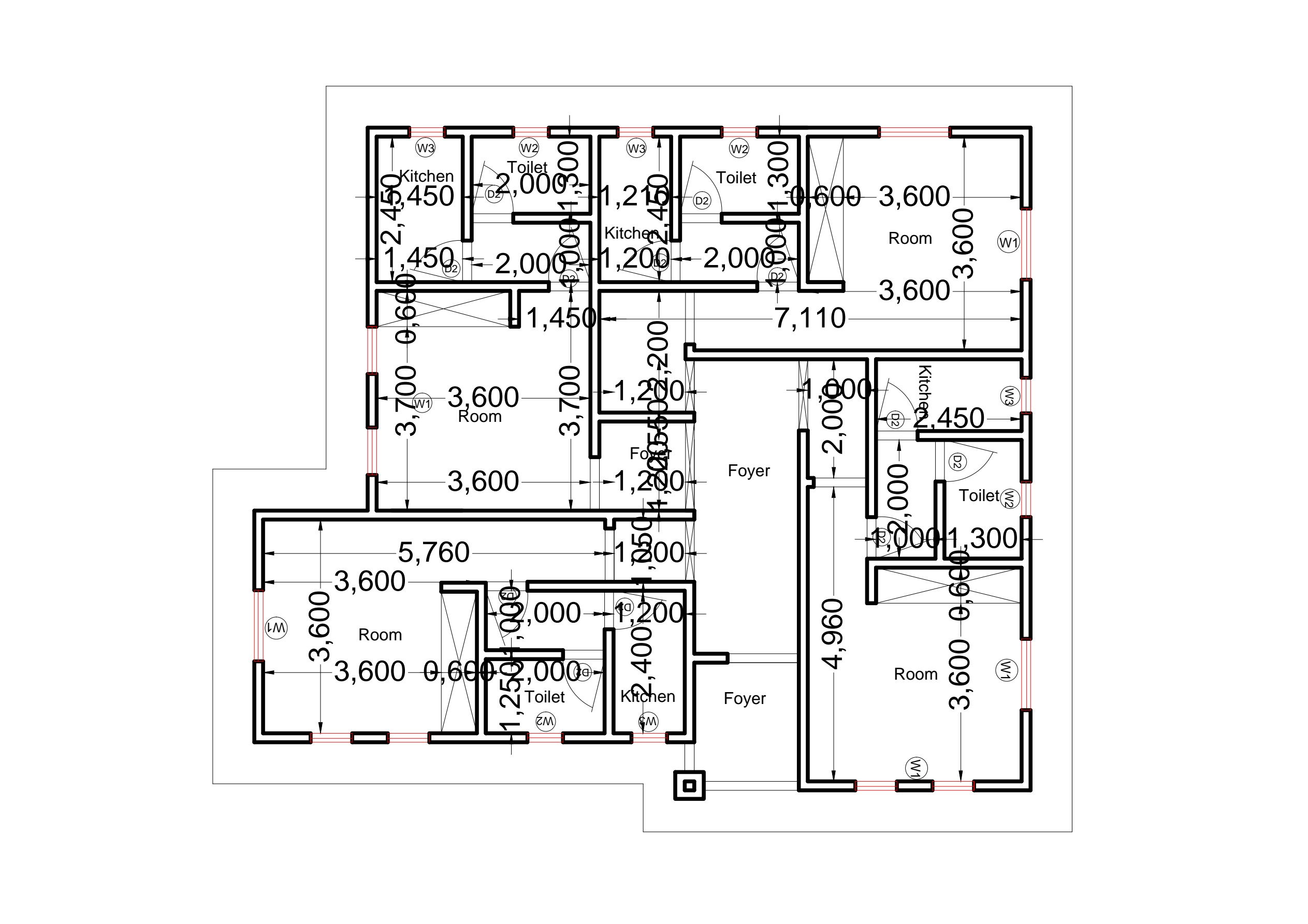 Best 4 Bedroom House Plan for Small Plots in Abuja