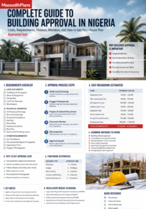 Building approval process for a modern Nigerian duplex construction