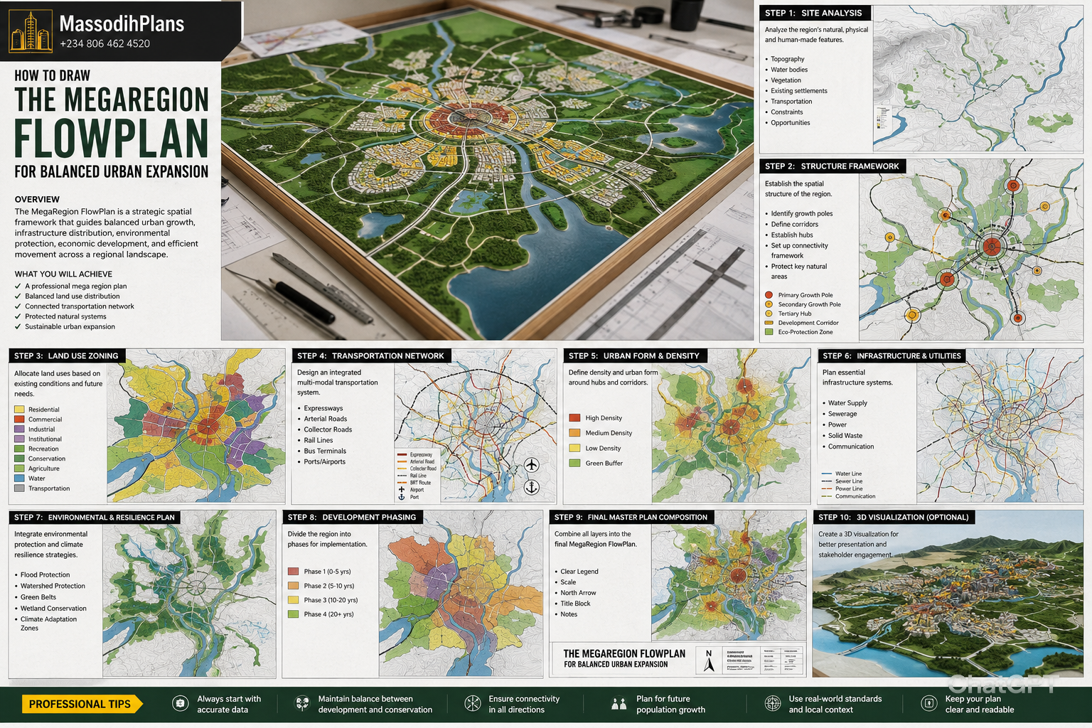 MegaRegion FlowPlan: Balanced Urban Expansion Guide