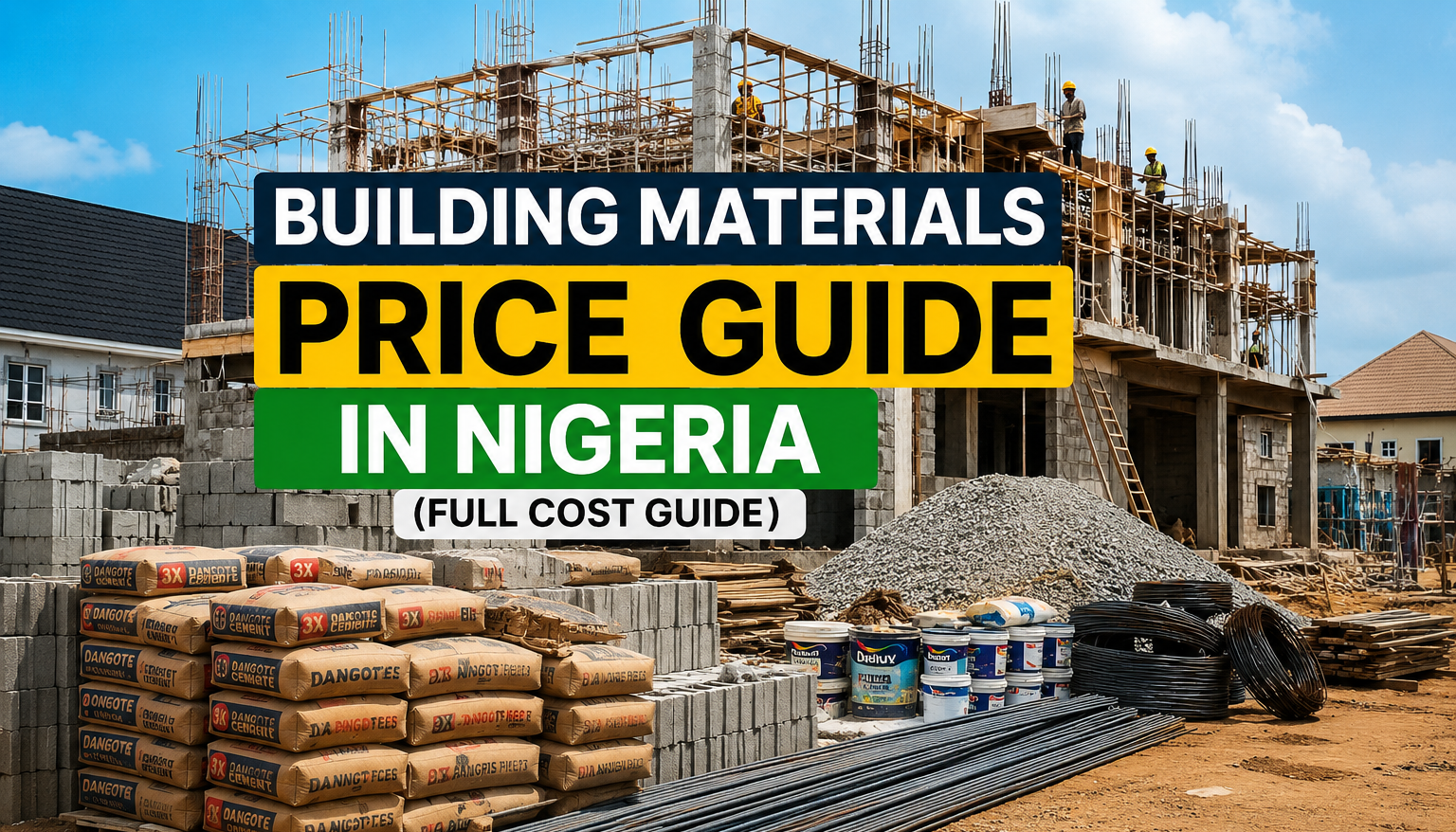 Building Materials Price Guide in Nigeria