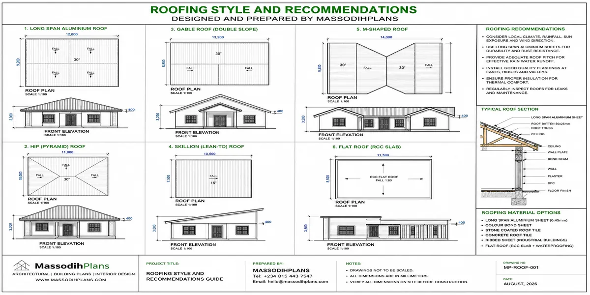 Roofing Style and Recommendations