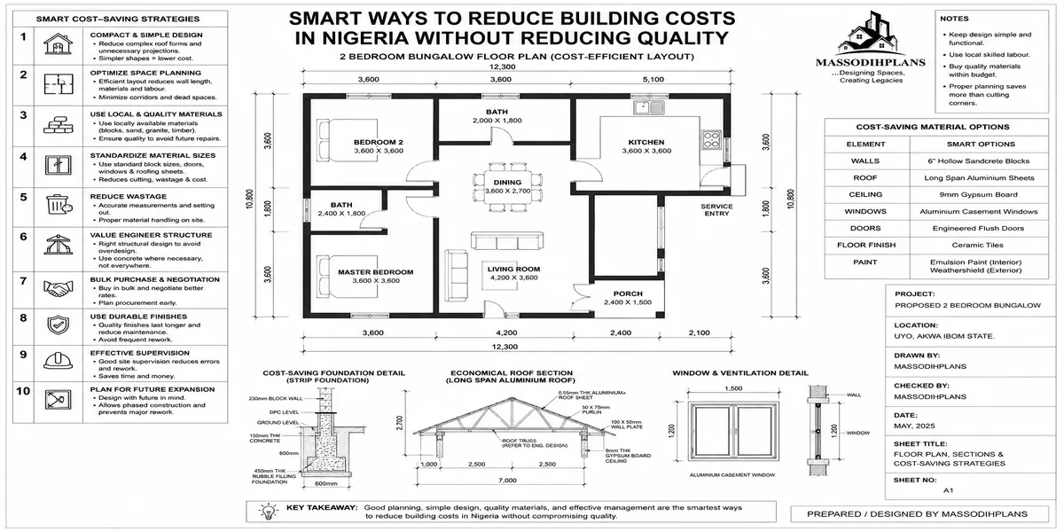 Smart Ways to Reduce Building Costs in Nigeria Without Reducing Quality