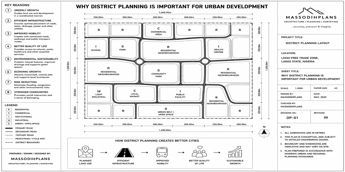 Why District Planning Is Important for Urban Development