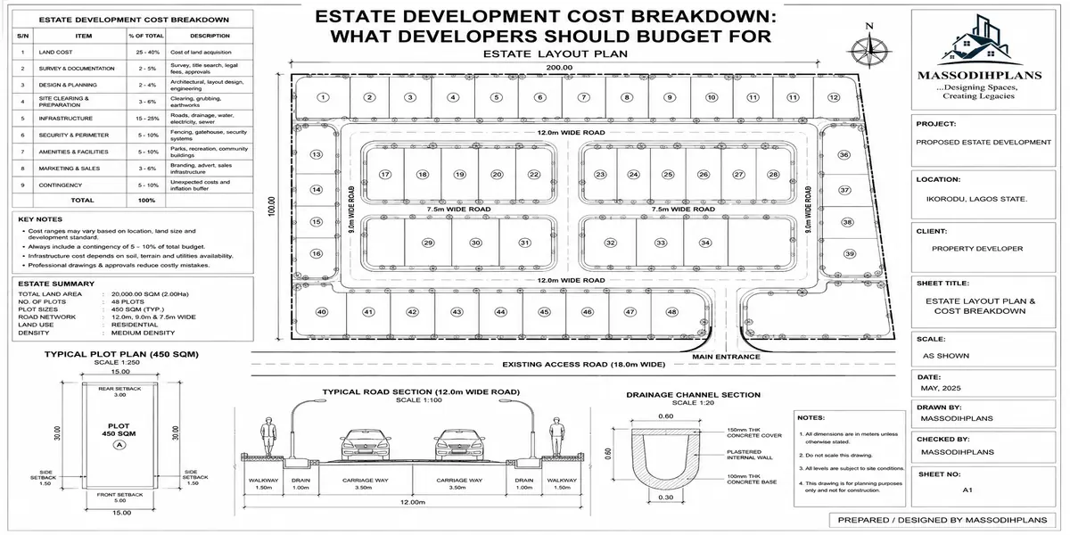 Estate Development Cost Breakdown: What Developers Should Budget For