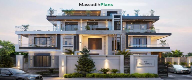 5 Bedroom Duplex Plan With Penthouse in Nigeria