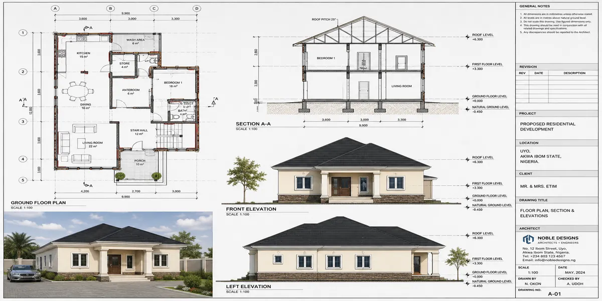 Architectural Drawings Guide: Types, Symbols, Standards, Dimensions and Examples