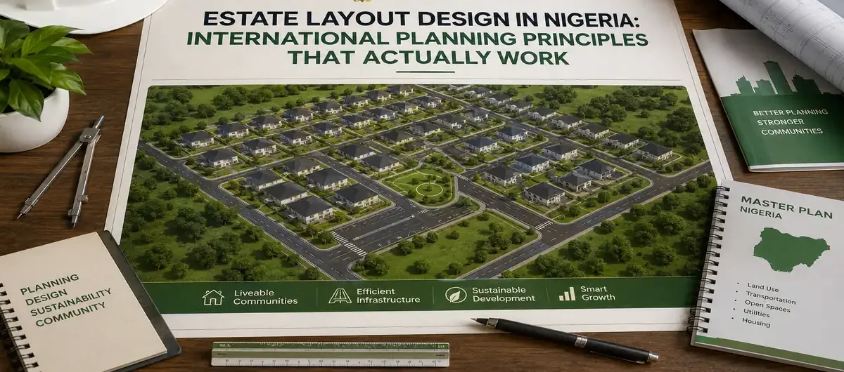Estate Layout Design in Nigeria: International Planning Principles That Actually Work