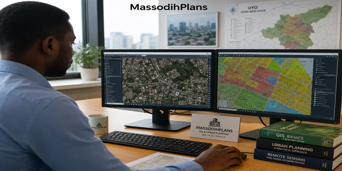 GIS layered mapping showing overlapping planning data
