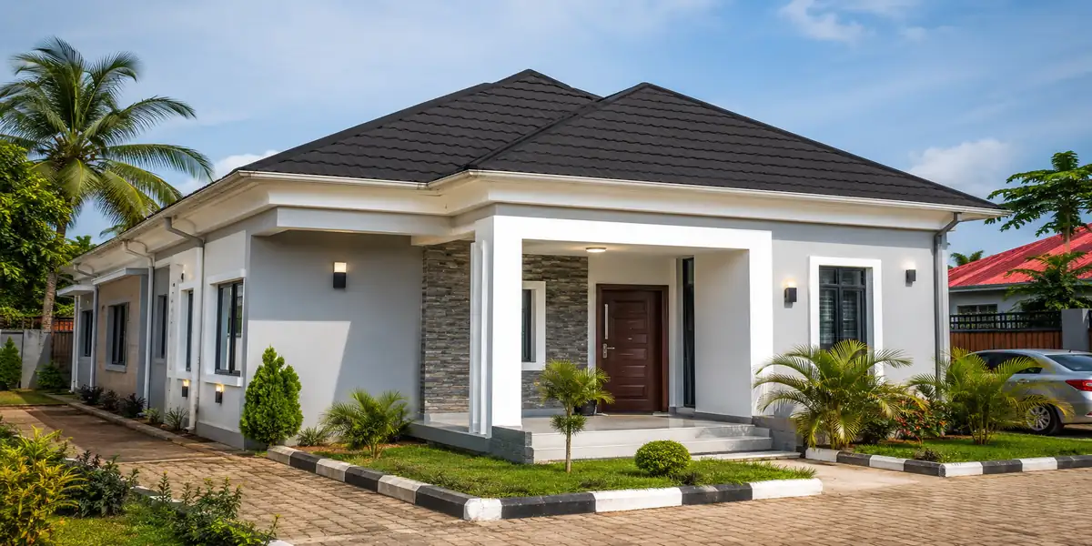 Modern bungalow design suited to Calabar's climate and terrain
