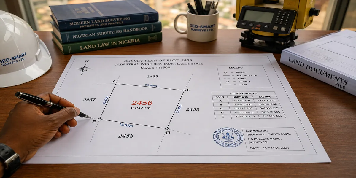 Survey Plan Symbols and Numbers Explained in Nigeria: A Complete Guide for Land Buyers