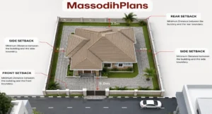 Land Use Act and Building Development in Nigeria: What Every Landowner Should Know. See setback standard for Building