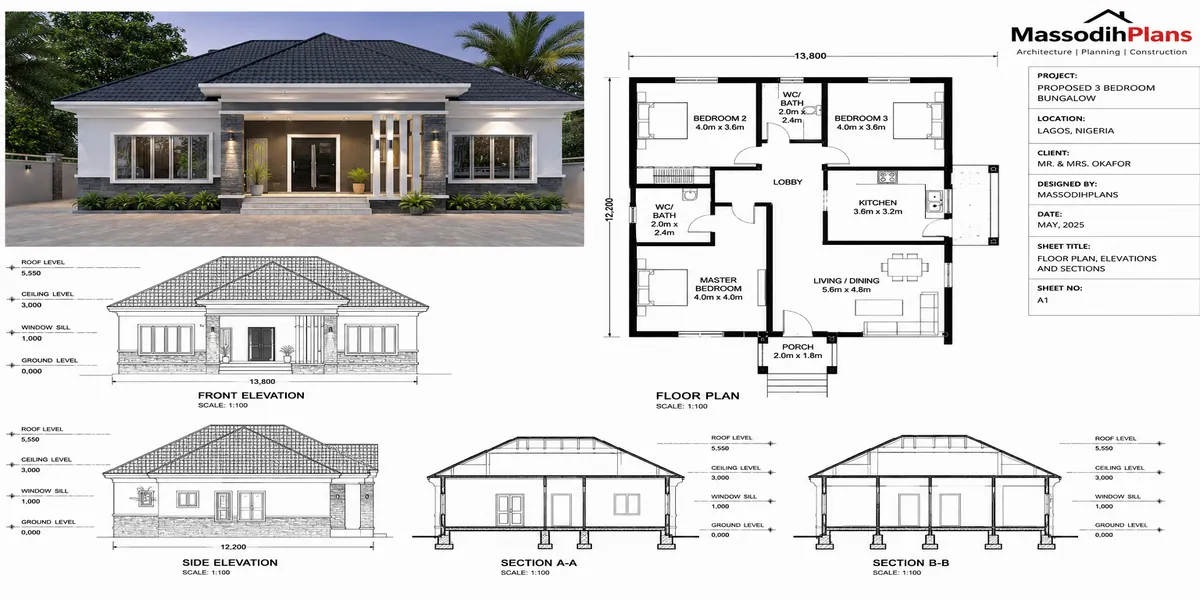 3 Bedroom House Construction Cost in Lagos: Complete Budget Breakdown From Foundation to Final Finishes