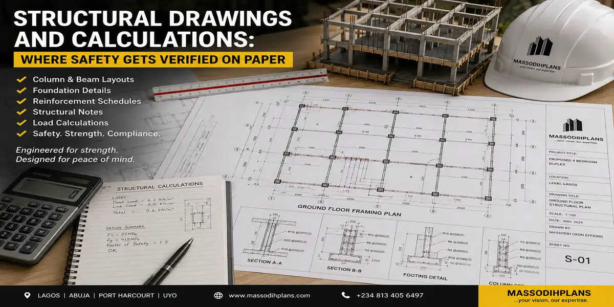 Acrhitect structural drawings