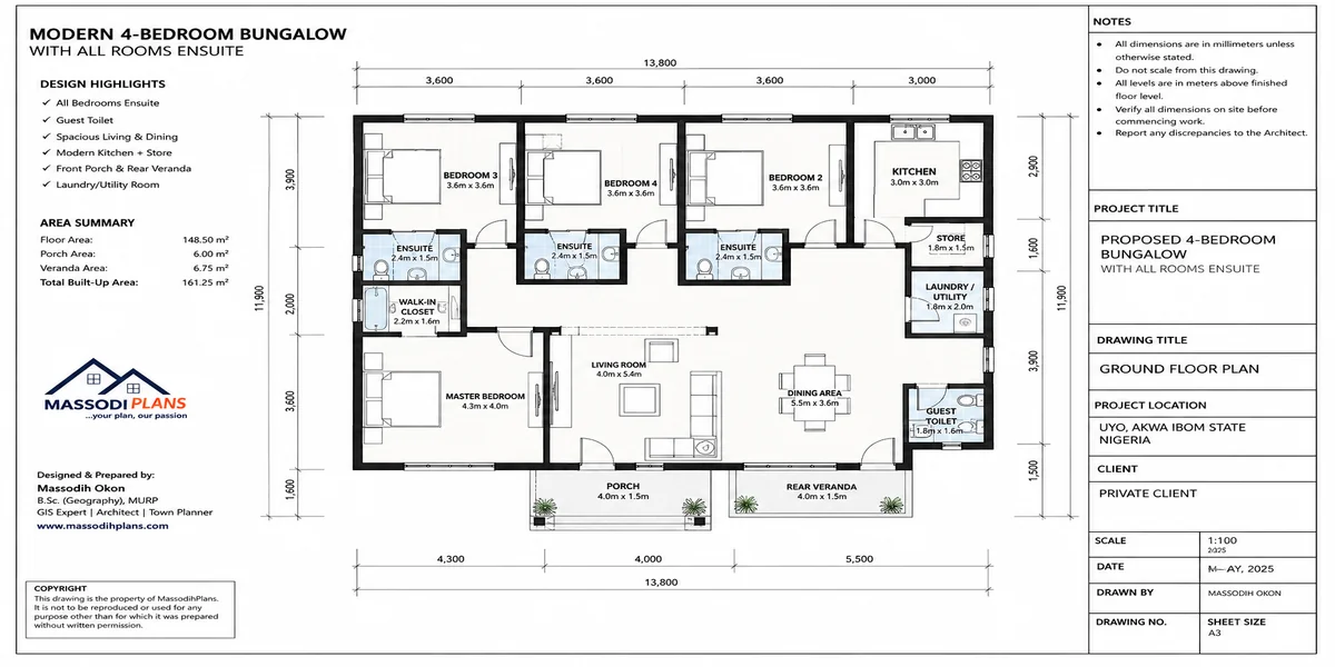 Architectural floor plan