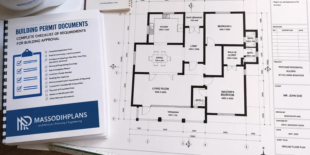 Building Permit Documents Complete Checklist of Requirements for Building Approval