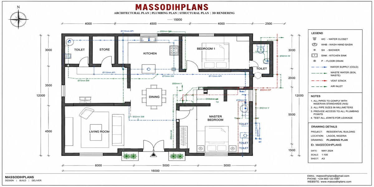 How to Draw Plumbing Plans