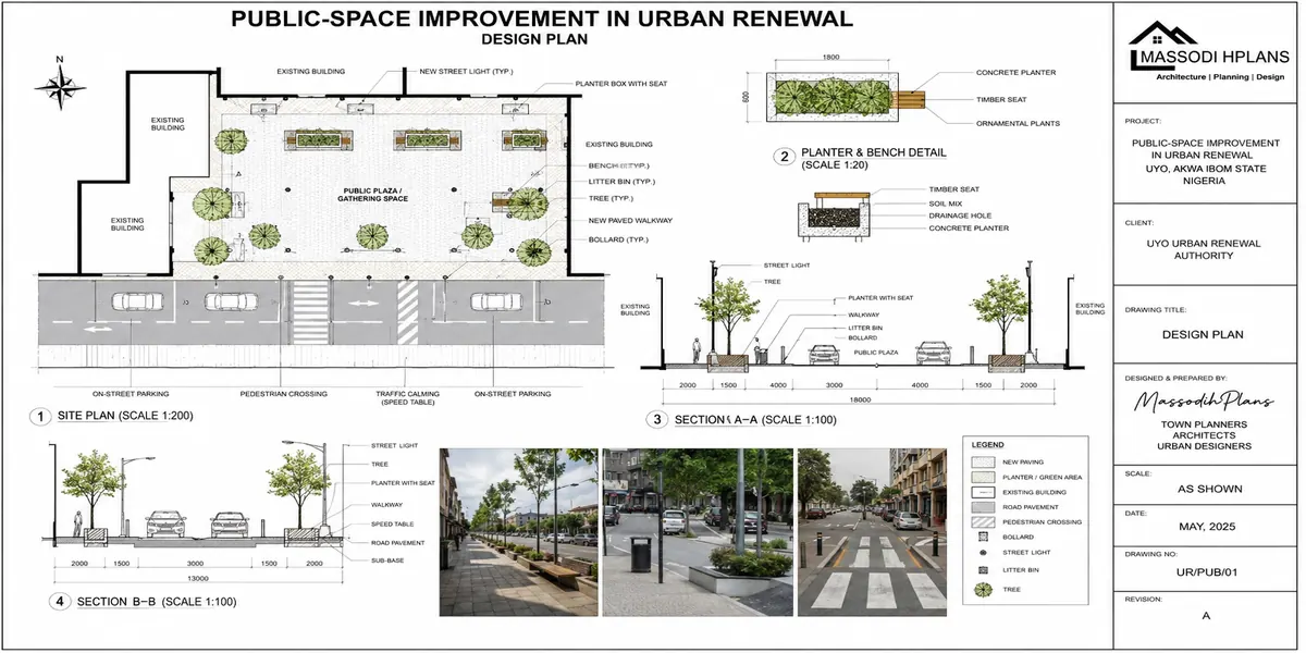 Public Space Improvement Urban Renewal