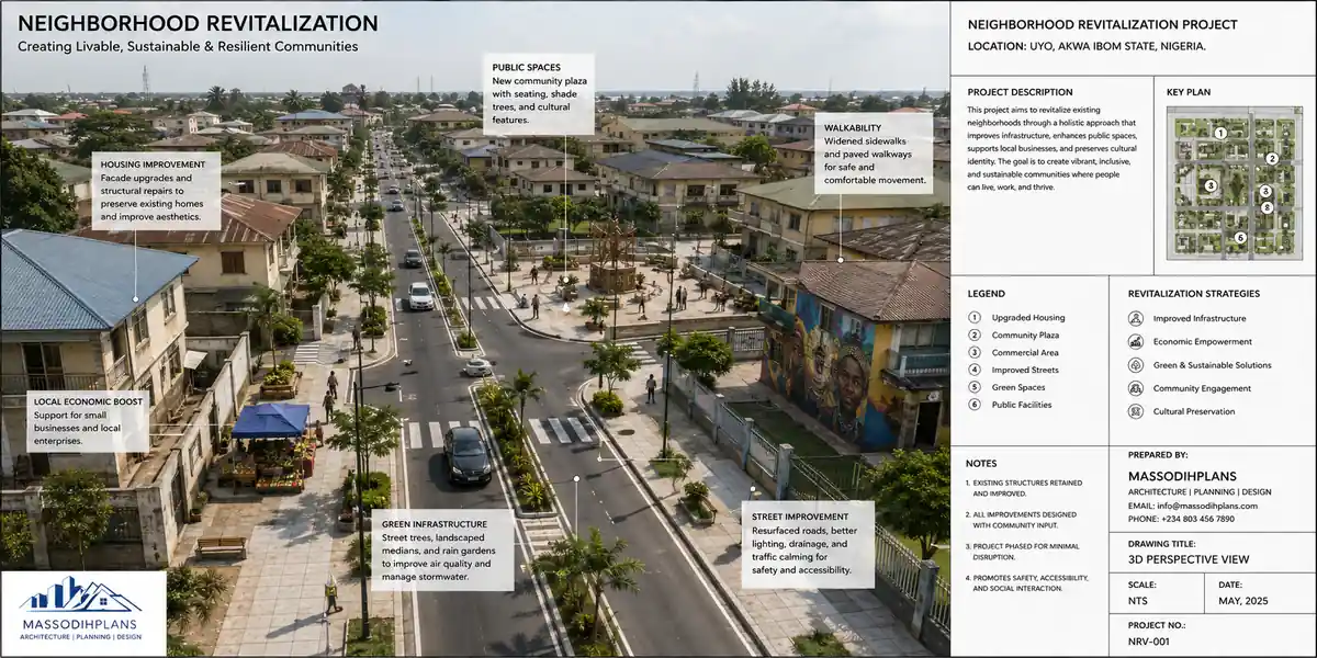 Urban Neighborhood Revitilization: Urban Planning & Urban Design