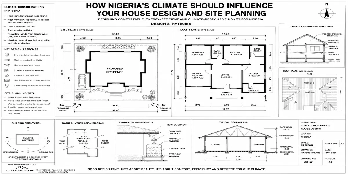 How Nigeria's Climate Should Influence Your House Design and Site Planning