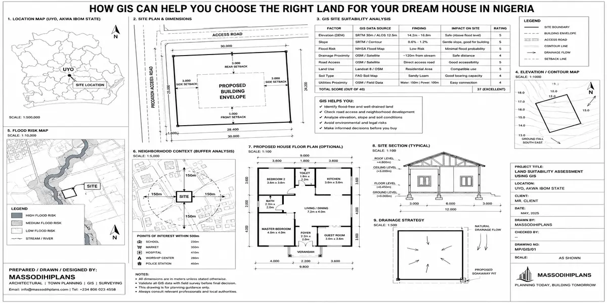 How GIS Can Help You Choose the Right Land for Your Dream House in Nigeria