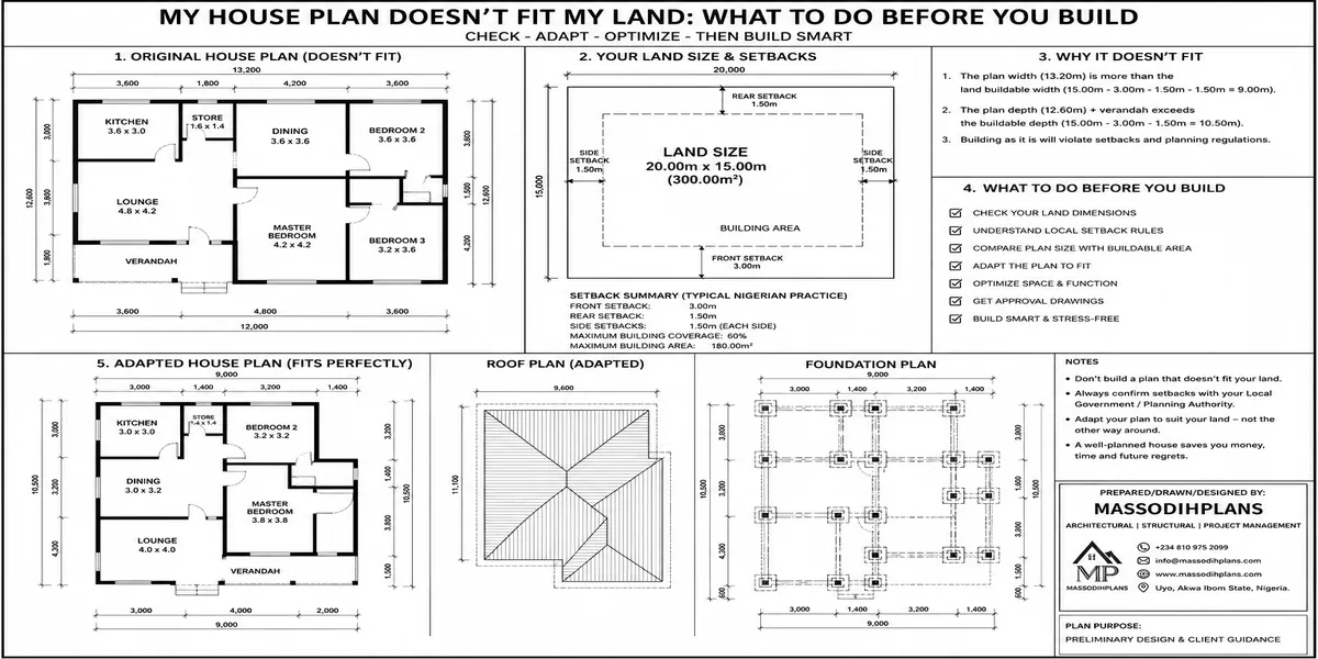 My House Plan Doesn't Fit My Land: What to Do Before You Build