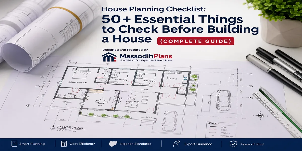 House Planning Checklist: 50+ Essential Things to Check Before Building a House (Complete Guide)