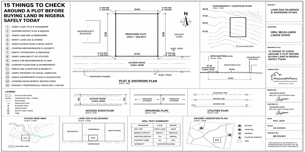 land due diligence analysis