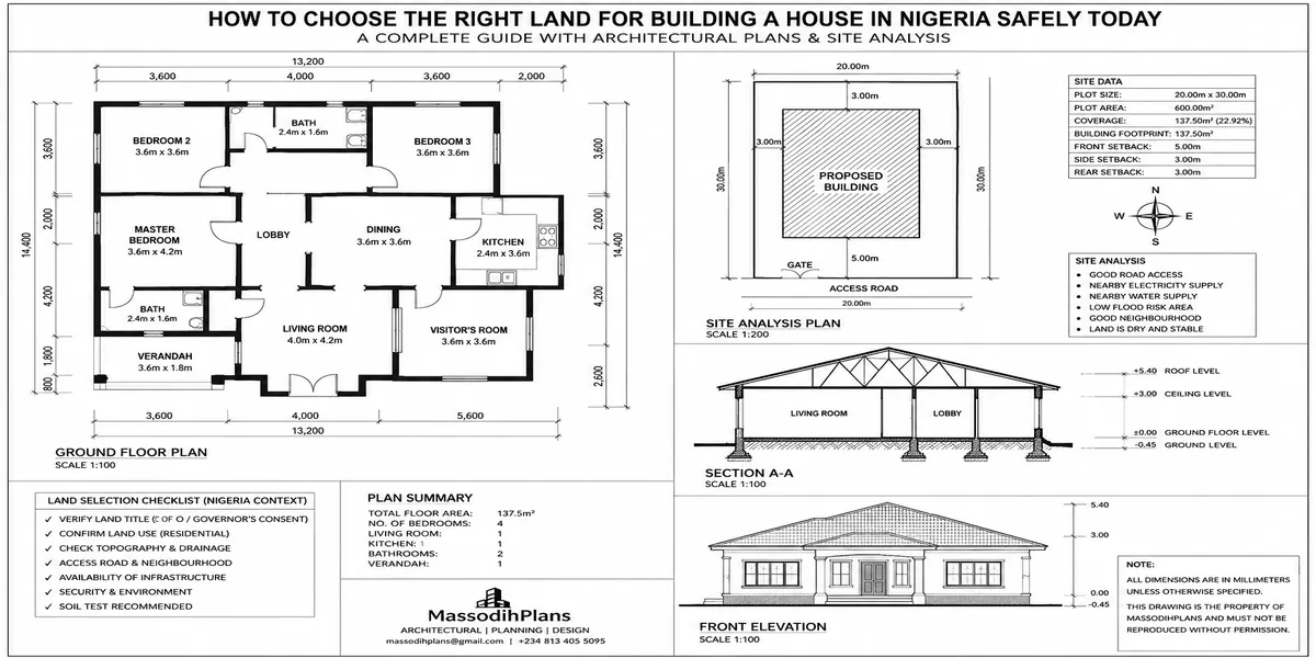 How to Choose the Right Land for Building a House in Nigeria Safely Today