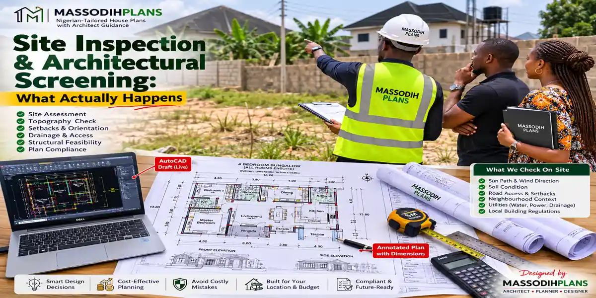 Site Inspection and Architectural Screening: What Actually Happens