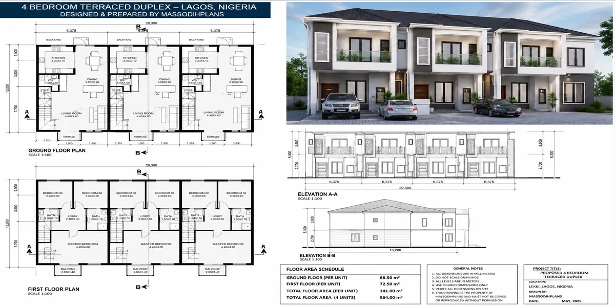 terraced duplex lagos