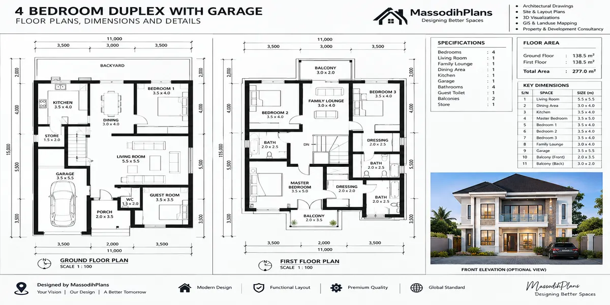 House Floor Plans With Garage