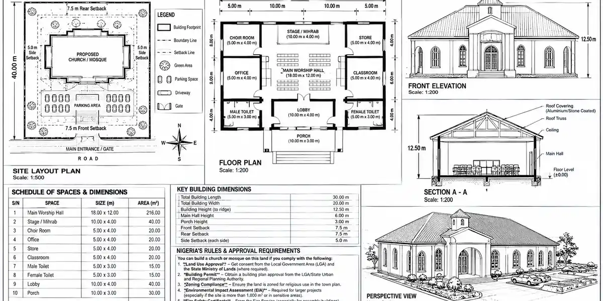Can I Build a Church or Mosque on This Land? Check Nigeria's Rules