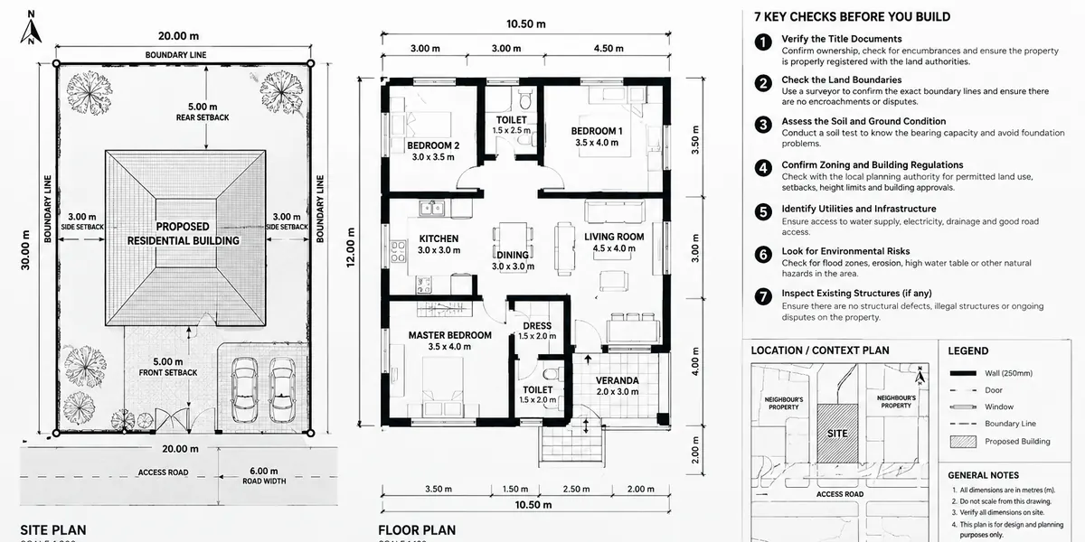 How Do I Check a Property Before I Build