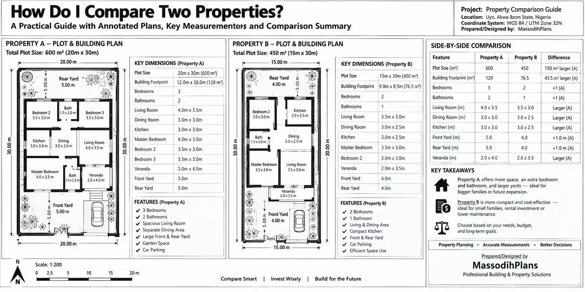 How Do I Compare Two Properties?