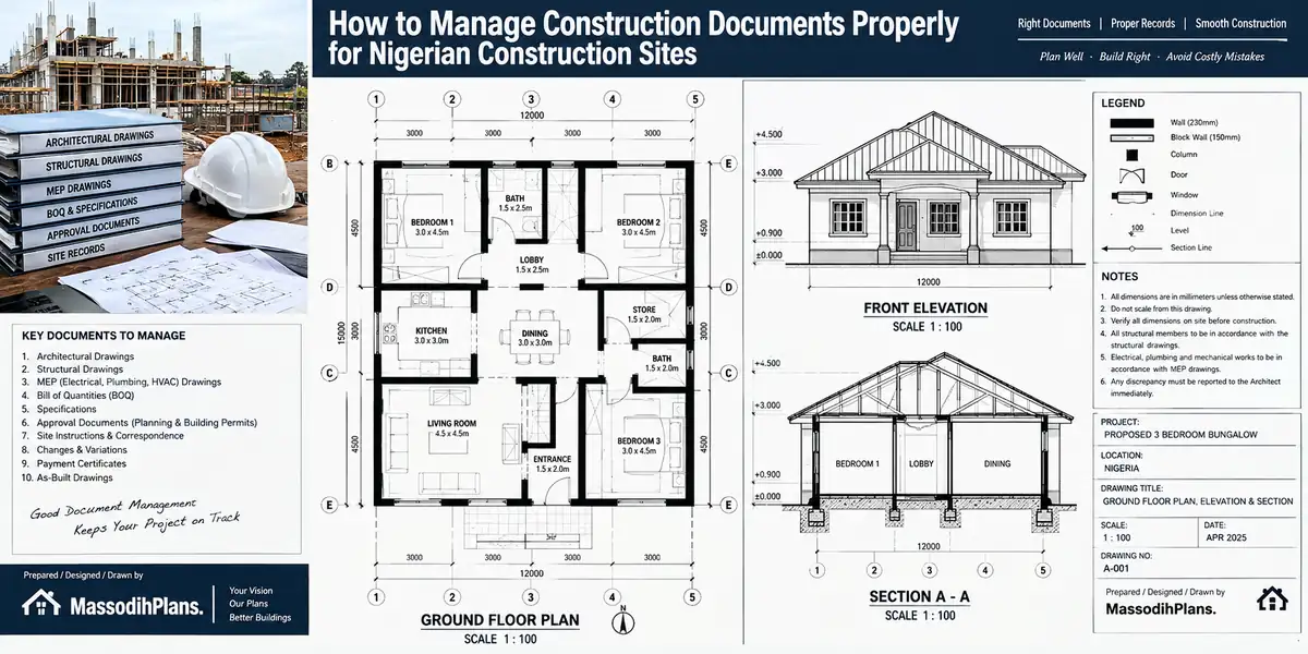 How to Manage Construction Documents Properly for Nigerian Construction Sites