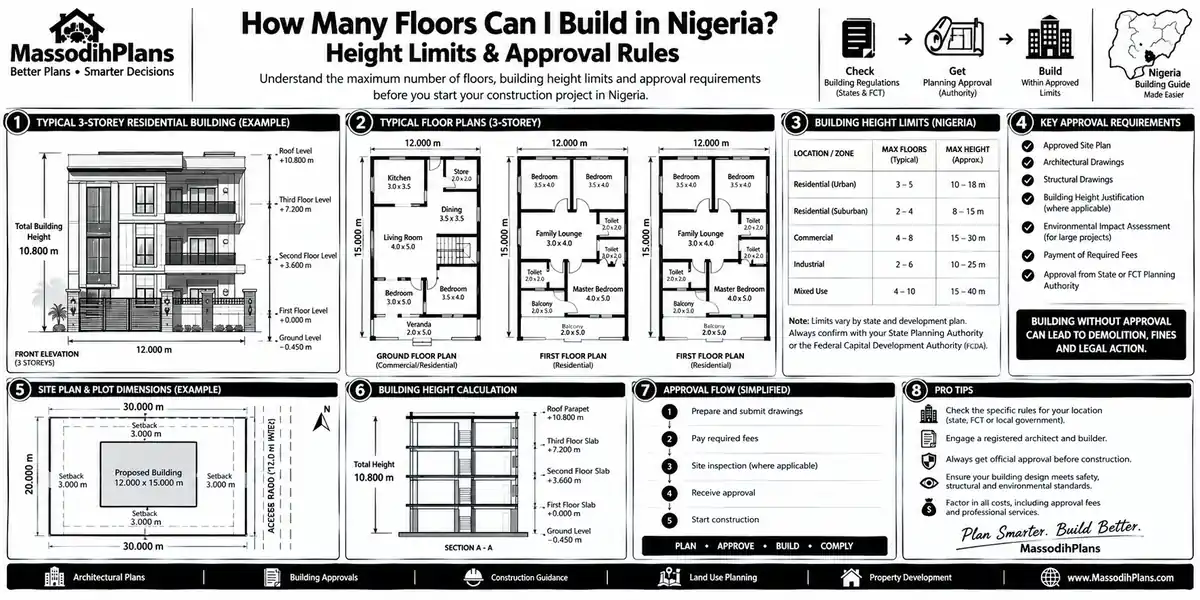 How Many Floors Can I Build? for Nigeria: Building Height and Approval Rules