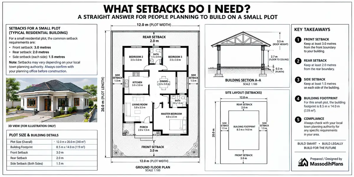 What Setbacks Do I Need? A Straight Answer for People Planning to Build on a Small Plot