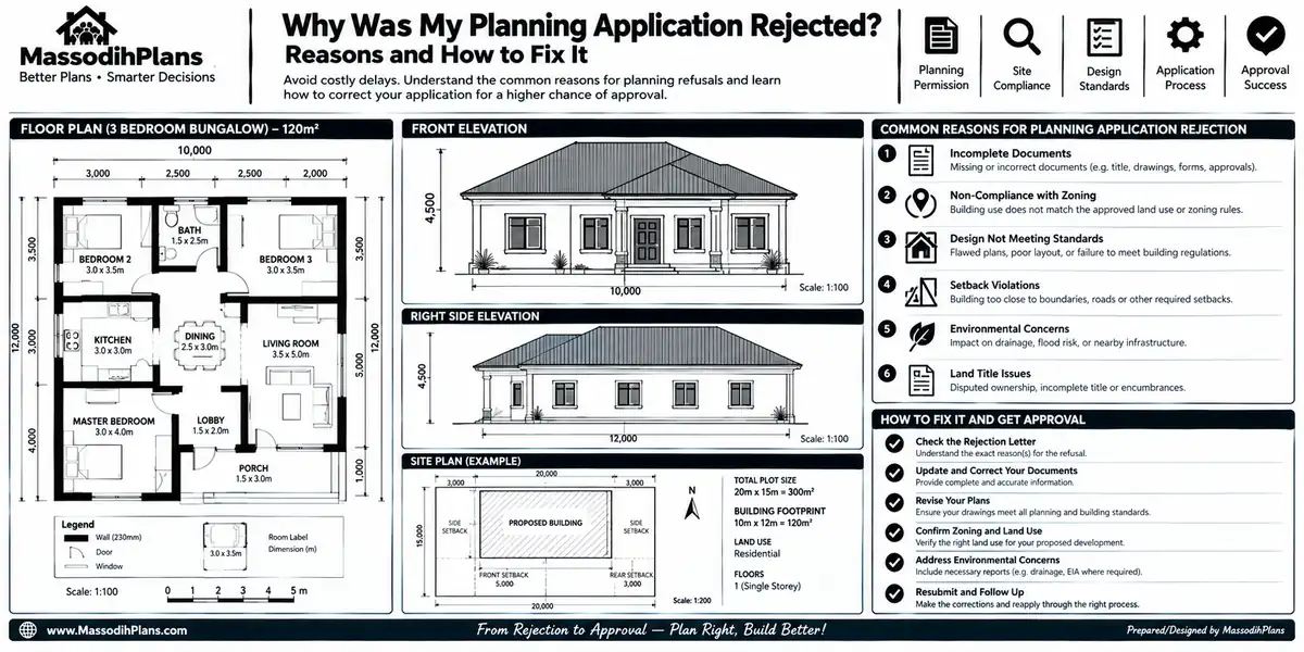 Why Was My Planning Application Rejected? Reasons and How to Fix It